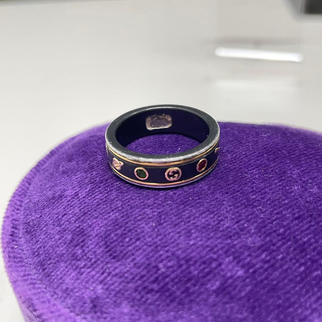 H*O様 GUCCI アイコンリング　星とハートモチーフ リング 22号