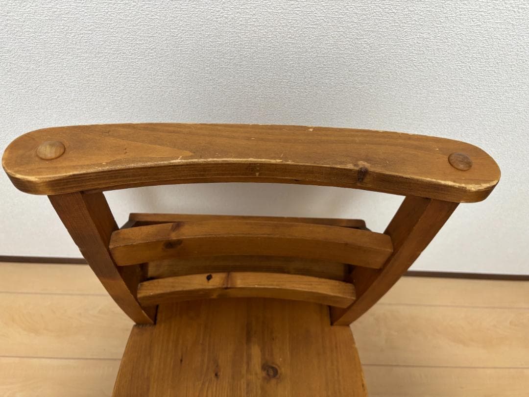 【２脚セット】東谷 CFS-770 ダイニングチェア チャーチチェア パイン