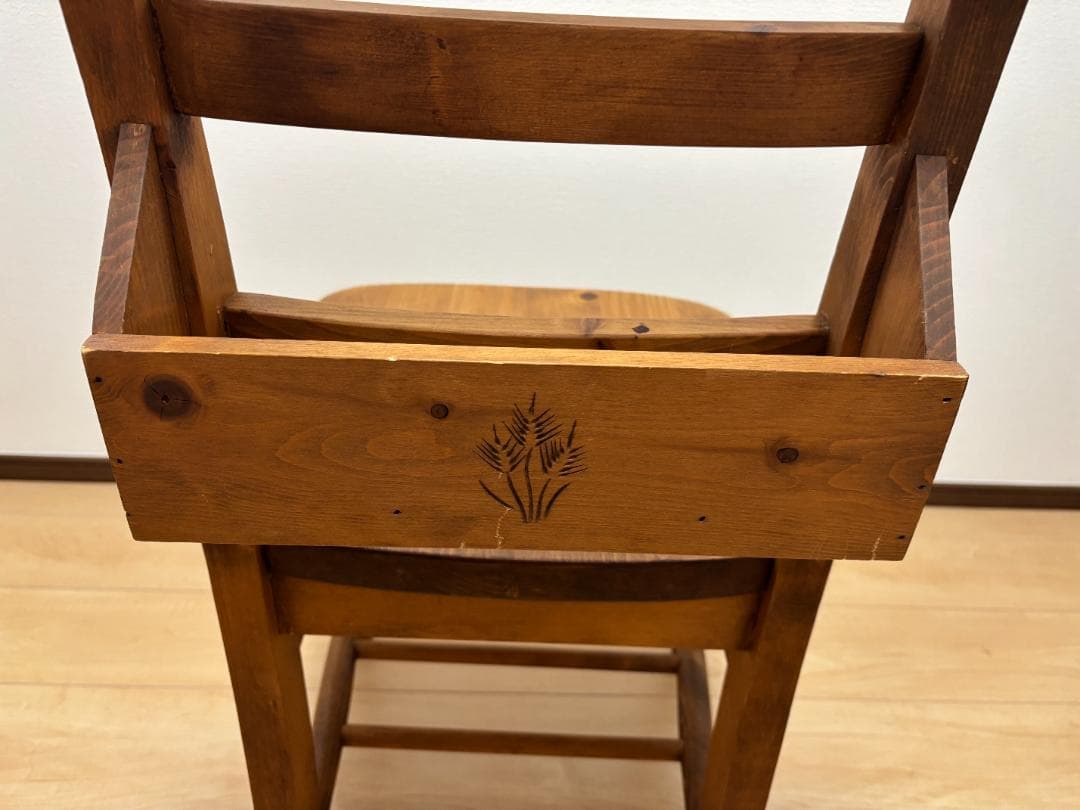 【２脚セット】東谷 CFS-770 ダイニングチェア チャーチチェア パイン