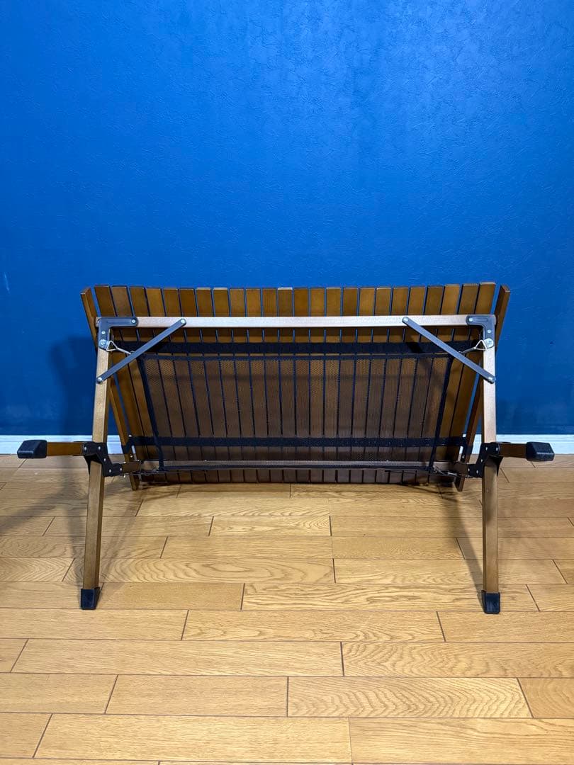 WAQ フォールディング ウッドテーブル 折りたたみ木製アウトドアテーブル