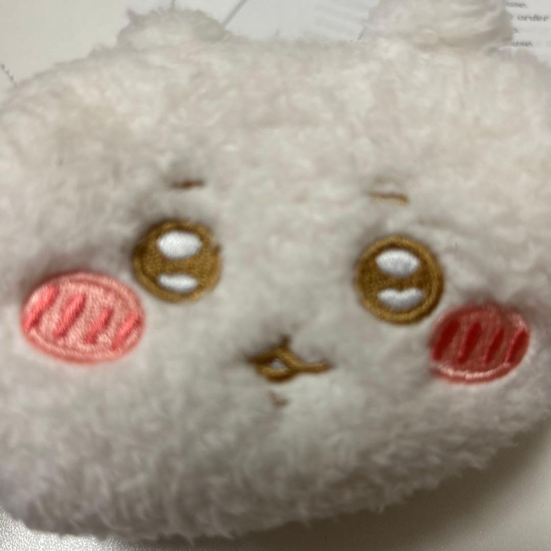 ふわふわ顔のぬいぐるみ