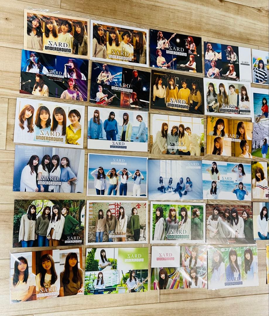 SARD UNDERGROUND A5 サインプリント入りカード　11枚セット