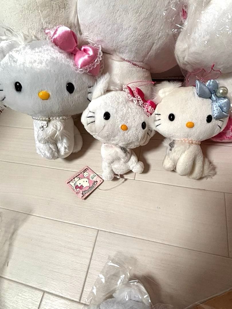 激レアあり❣️大量チャーミーキティぬいぐるみ まとめ売り 未開封あり