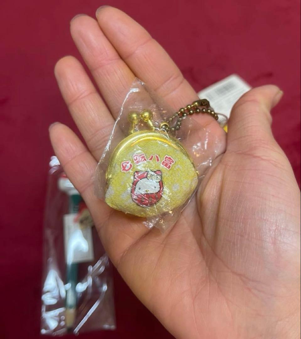 激レア·タグ付き☆ハローキティ 花 妖精 キーホルダー ペン 3体セット