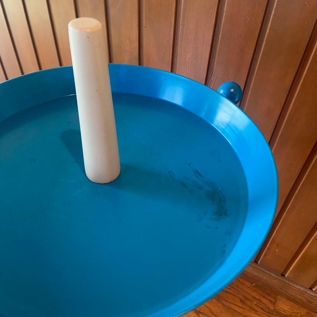 70’s スペースエイジ　ポールハンガー　昭和レトロ　貯金箱付き　当時物