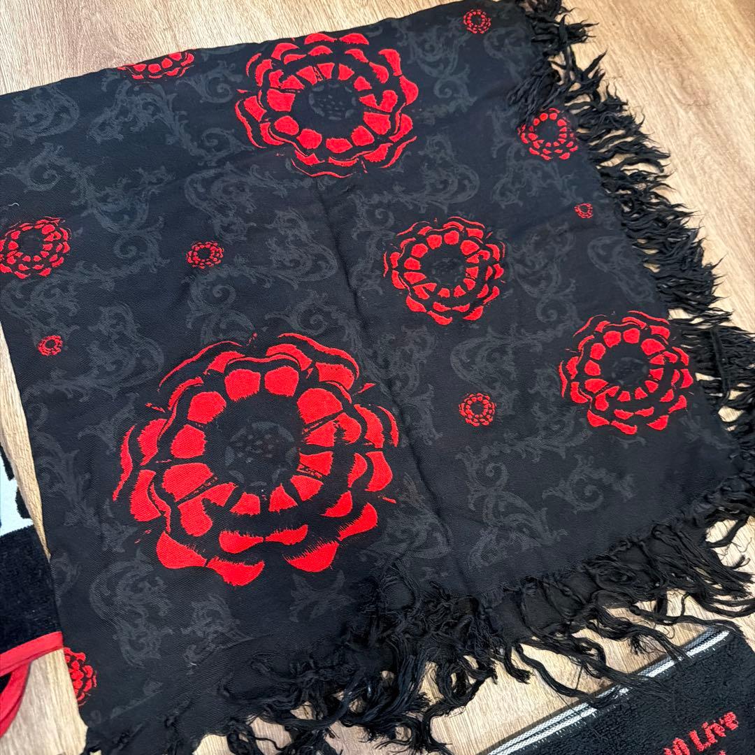 Acid Black Cherry タオル バンダナ スカーフ 4点セット