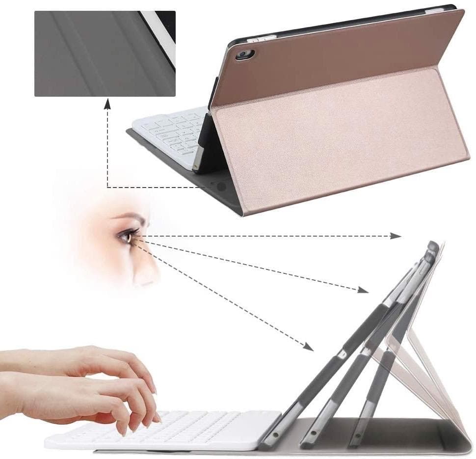 タッチペン付属❣iPadを超便利で可愛いMacbook仕様に♪❤iPadケース