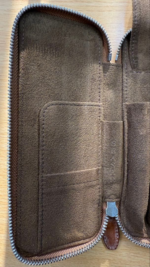 SEASAR(しーさー) Ductペンケース マルゴーフォグ(ブラウン)