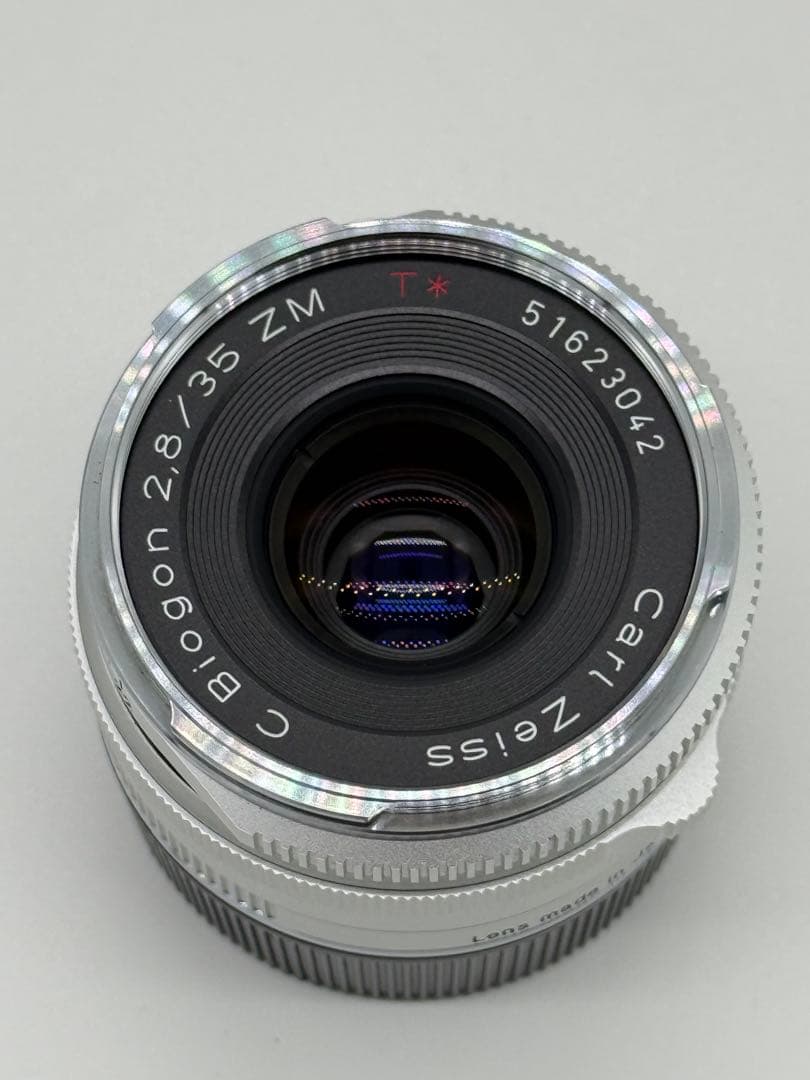 Carl Zeiss Biogon T*35mm F2.8 ZM シルバー