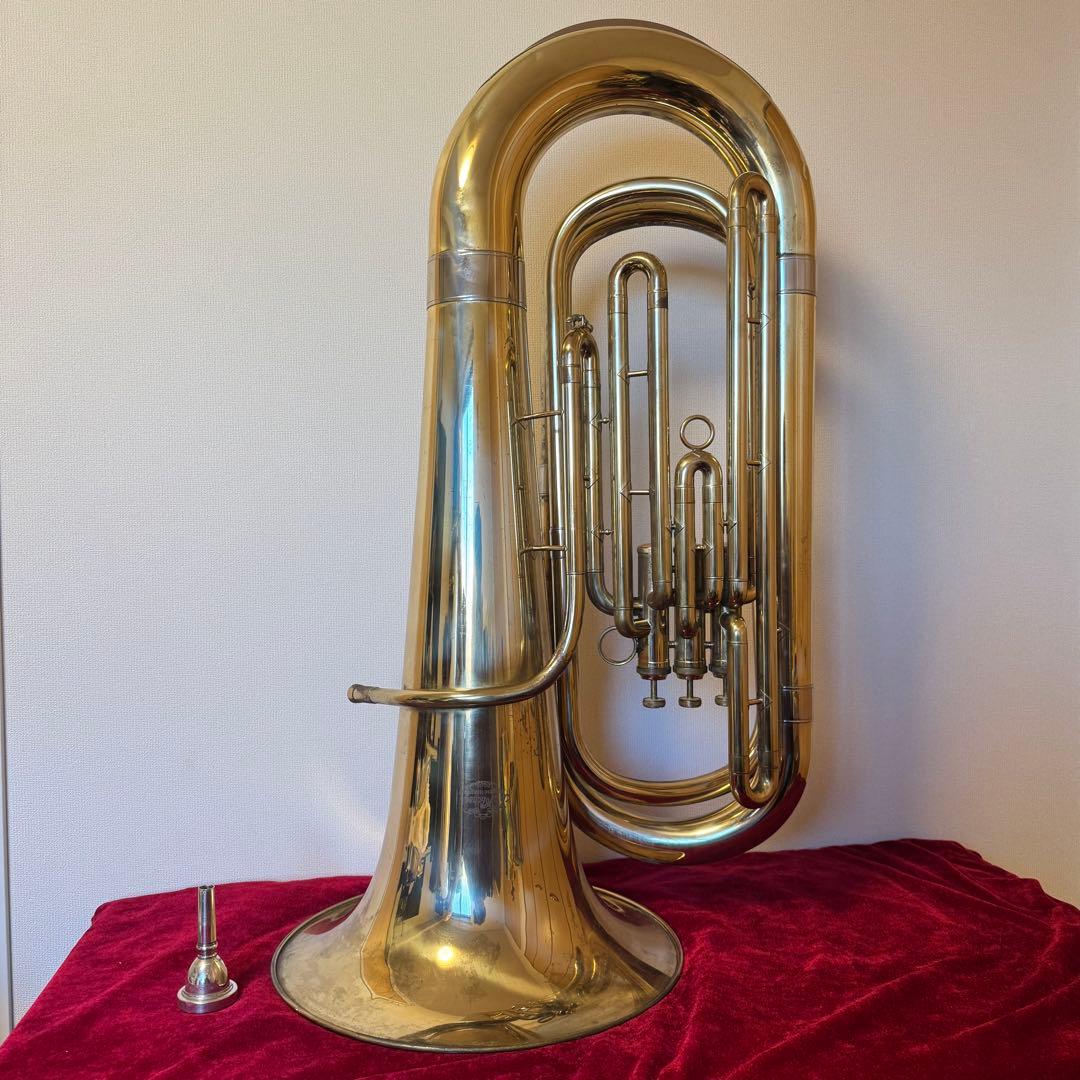 J.Michael チューバ TU-2000 金管楽器 移動式ケース 音出確認済