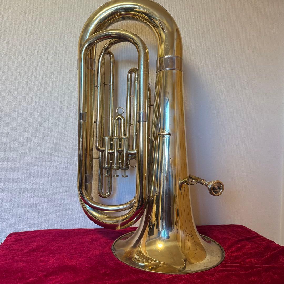 J.Michael チューバ TU-2000 金管楽器 移動式ケース 音出確認済