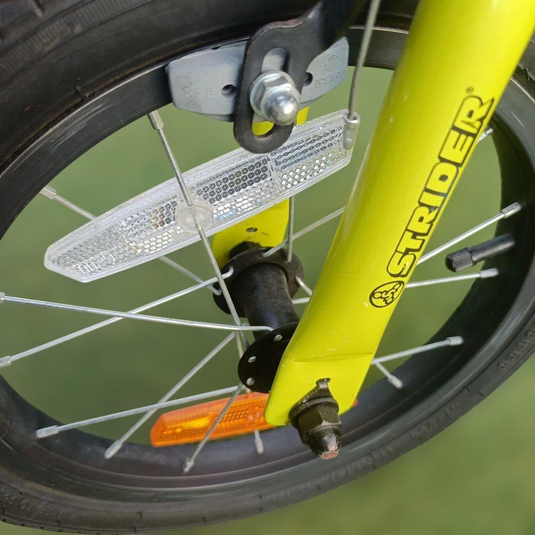 ストライダー限定色 STRIDER 14X ライムイエロー 幼児自転車