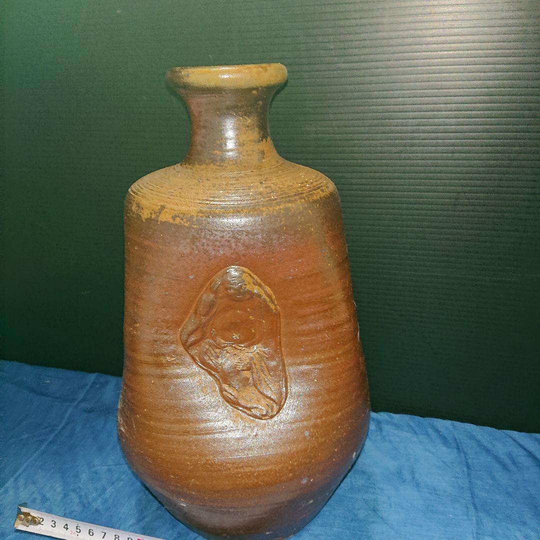 備前焼、人形徳利、へそ徳利、酒器