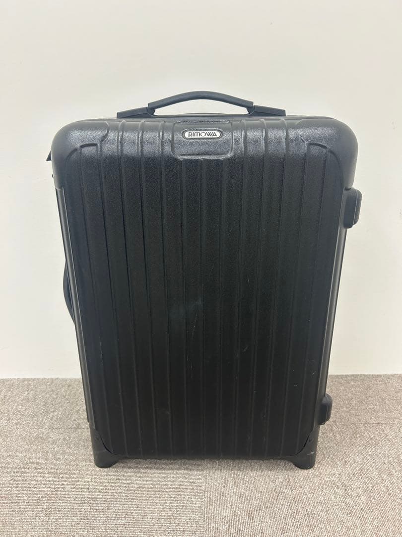 リモワ　サルサ　機内持込サイズ　ブラック　キャリーケース TSAロック付き