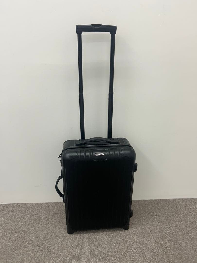 リモワ　サルサ　機内持込サイズ　ブラック　キャリーケース TSAロック付き