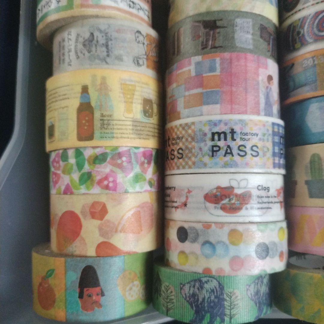 バラ売り可【イベント限定 ほぼ廃盤】mt カモ井 マステ 巻き売り 180前後