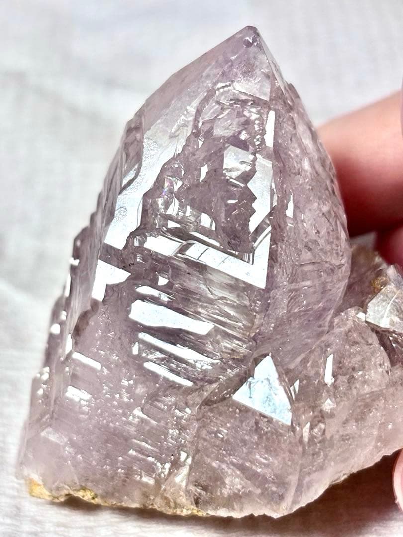 【超希少】ベラクルスアメジスト エレスチャル 大型 エレスチャルクォーツ