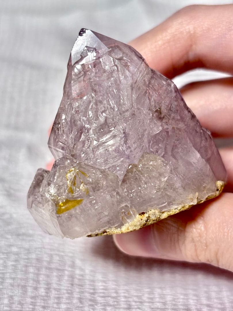 【超希少】ベラクルスアメジスト エレスチャル 大型 エレスチャルクォーツ
