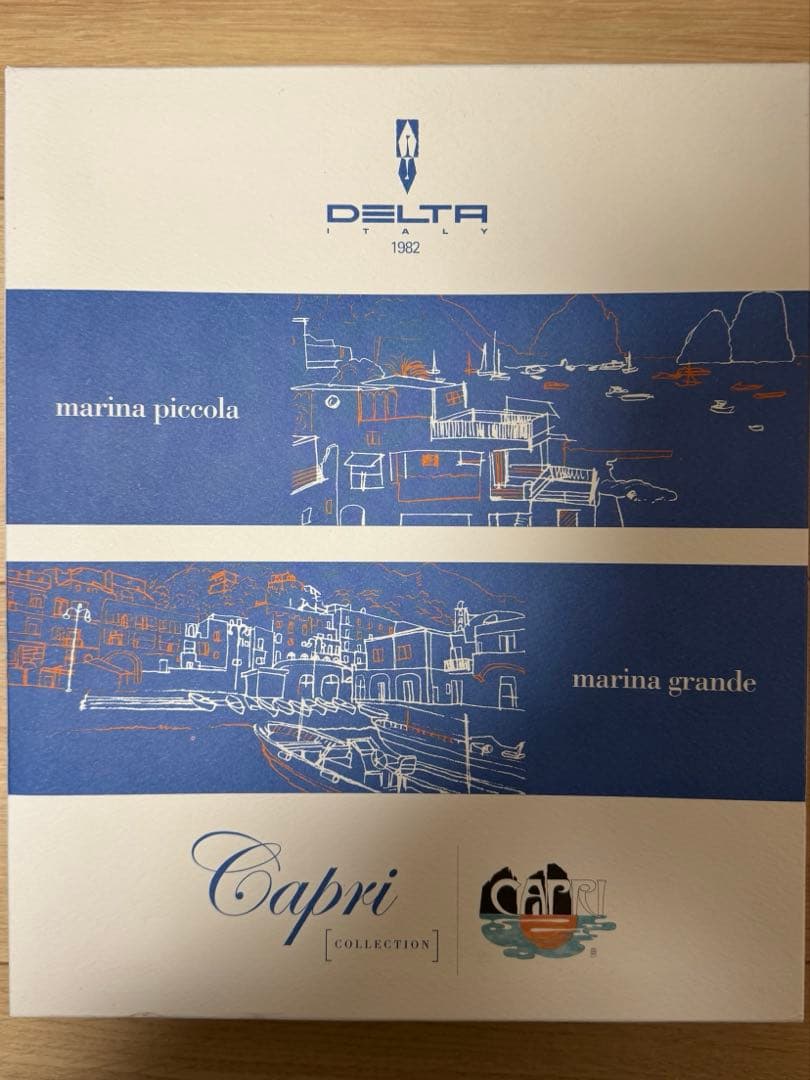 値下げしました【希少】　デルタ　カプリ　マリーナグランデ　ボールペン