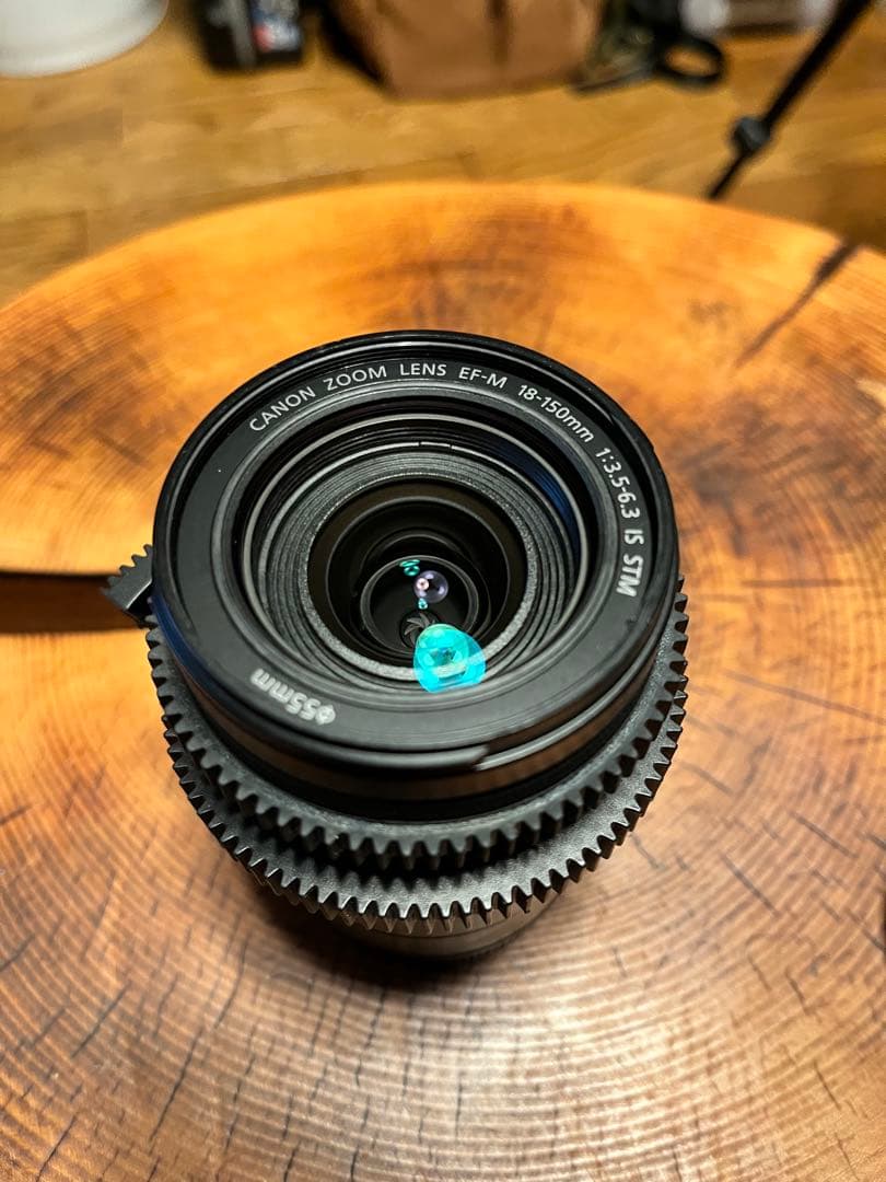 【ジャンク】Canon 18-150mm ズームレンズ　ef-m 55mm