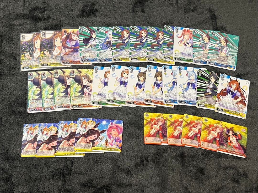 ヴァイスシュヴァルツ ウマ娘 デッキ①(おまけカード＋スリーブ付き)
