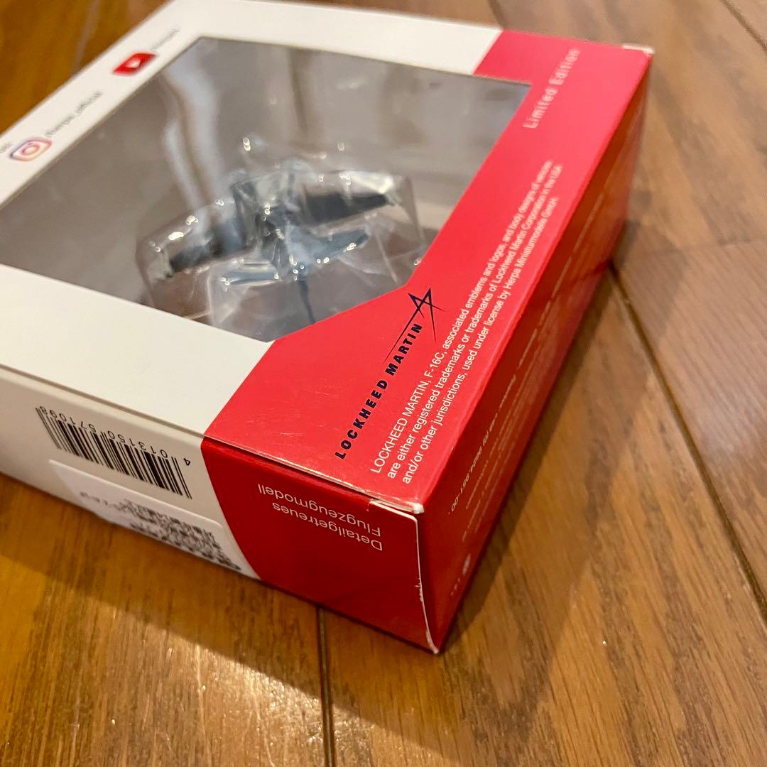 【未使用品】HERPA 1/200 F-16C AGGRESSOR WRAITH