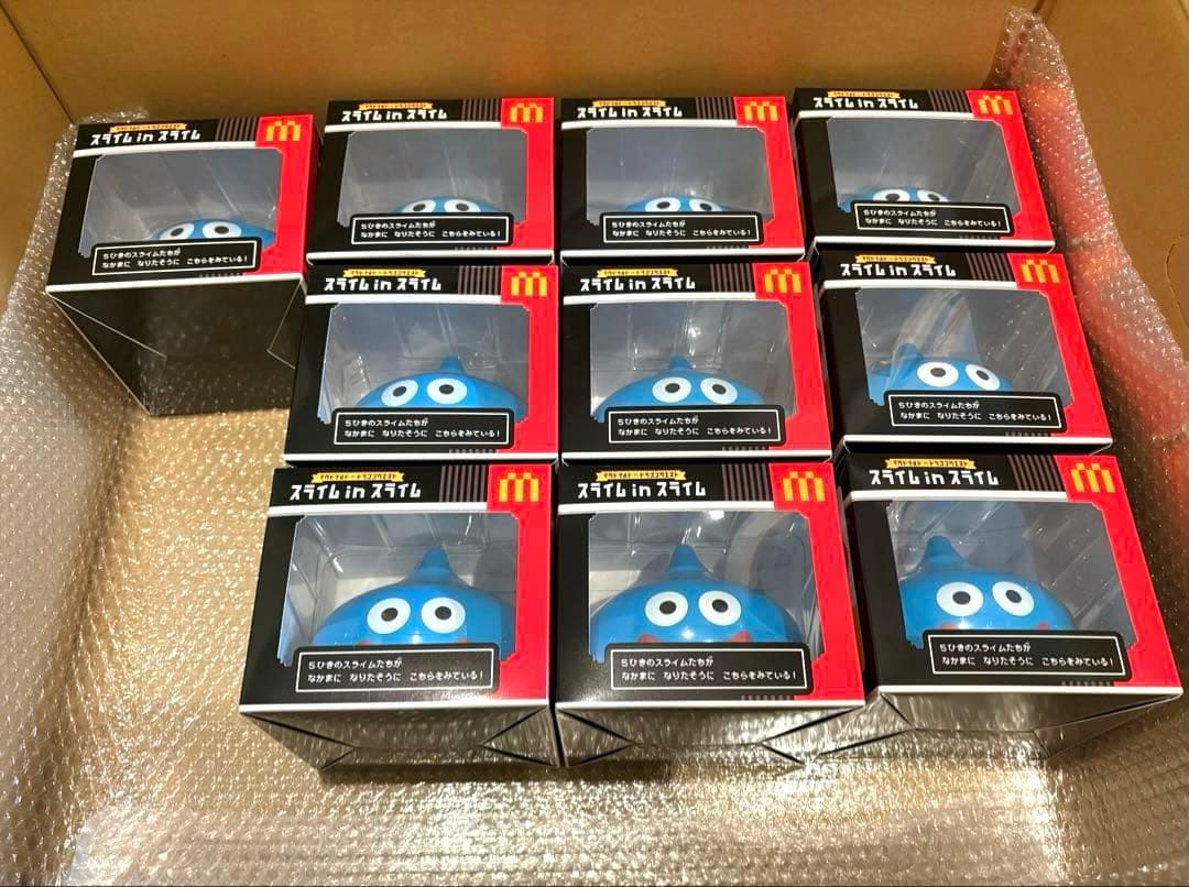 【はやいもの勝ち❗️】新品未開封品　マクドナルド　スライムインスライム　10セット