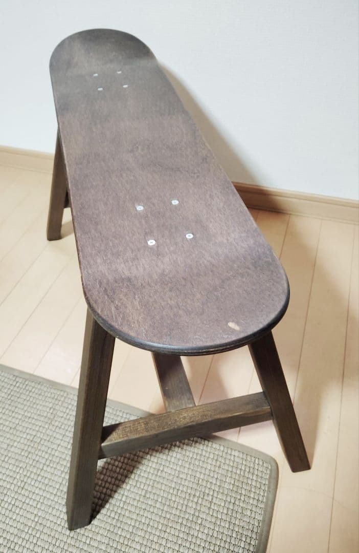 スケボーデッキスツール・ベンチ・椅子