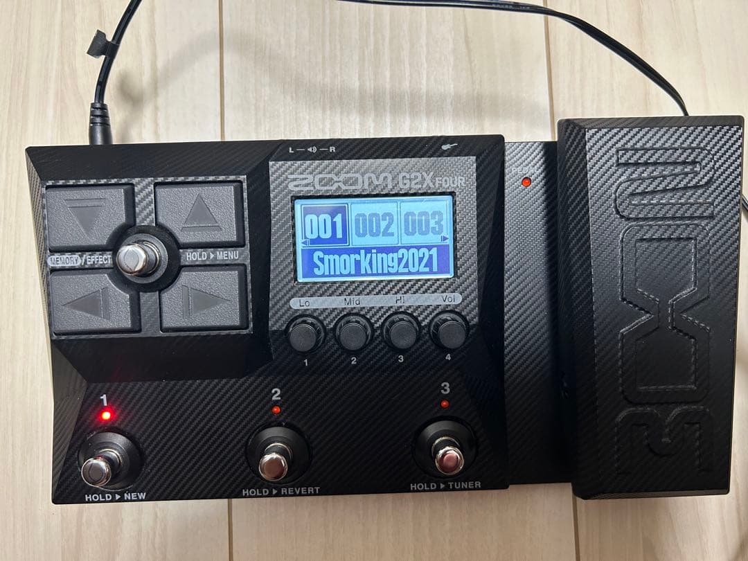 [美品]ZOOM G2Xfour マルチエフェクター 保証書付