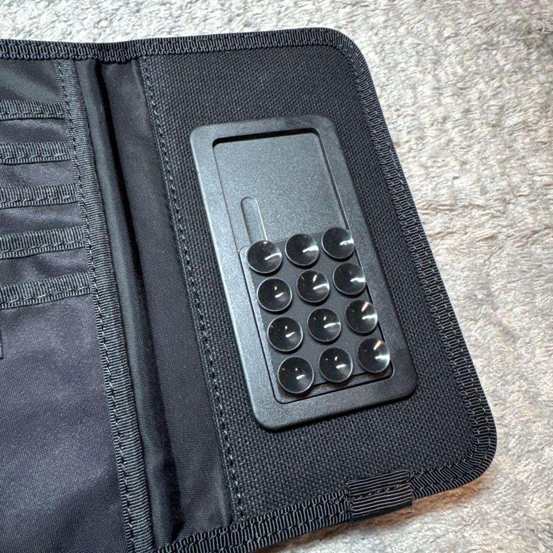 【美品】sacai × PORTER スマホケース マルチケース ブラック