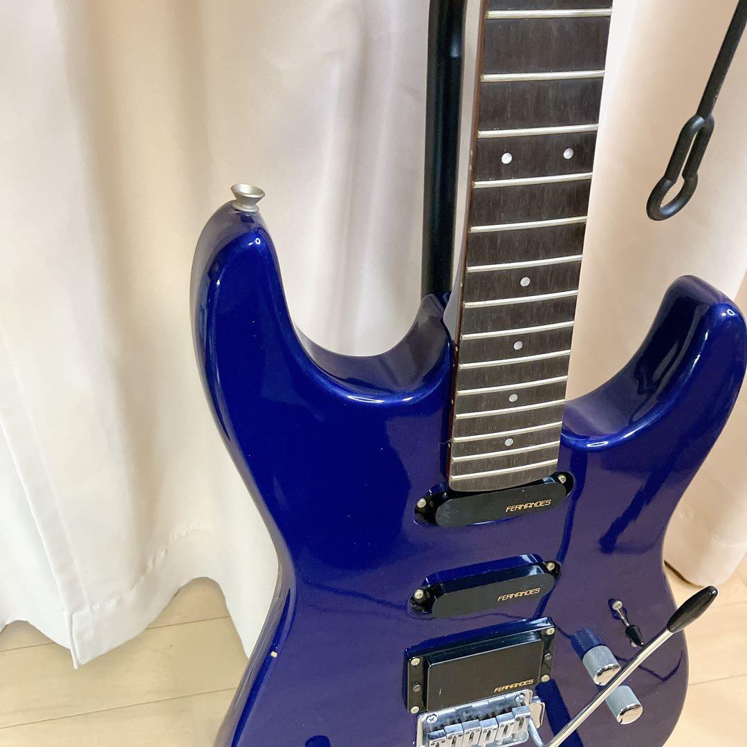 限定】FERNANDES LIMITED EDITION SSH 青 エレキ