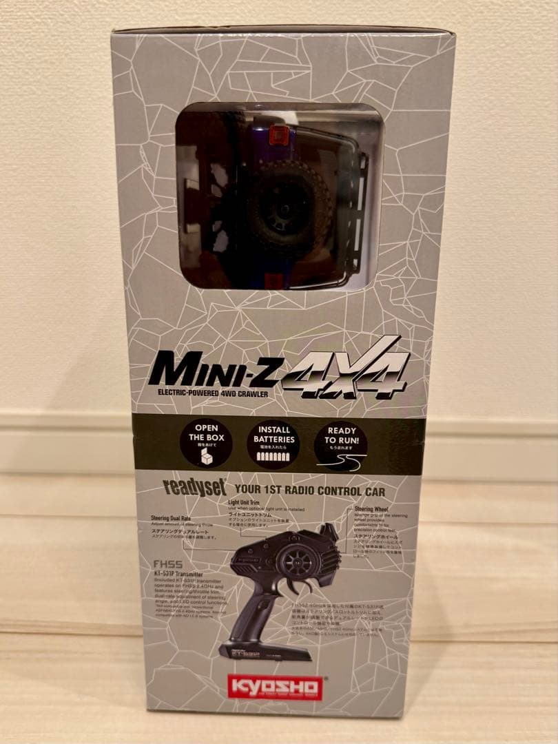 【新品未開封】京商 Mini-Z 4x4 ラングラー　ルビコン　ブルー