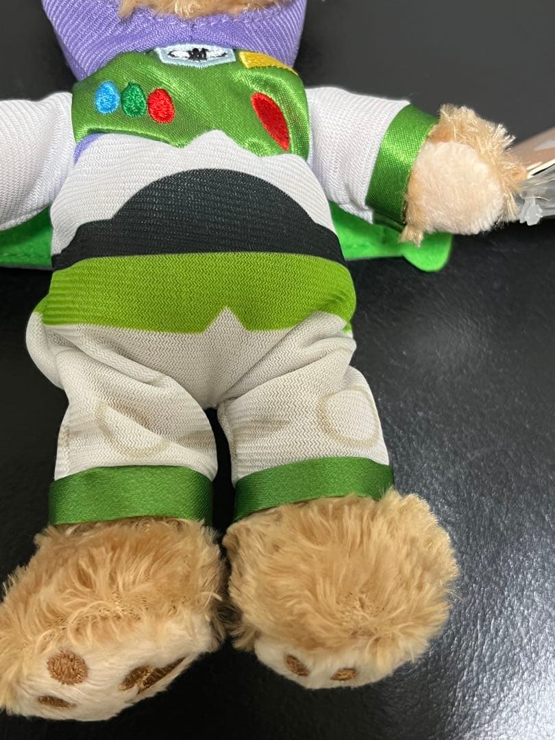 ダッフィー バズ・ライトイヤー 香港ディズニーランド ぬいぐるみキーチェーン