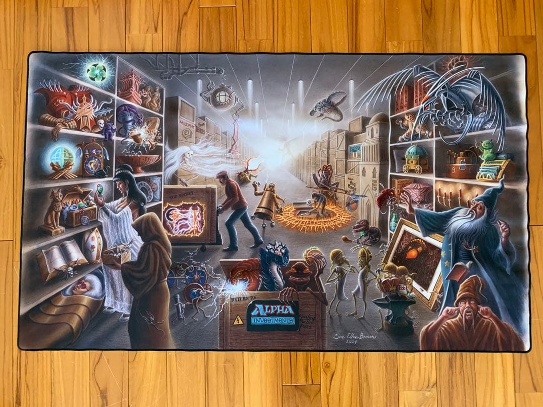 新品未使用　Antiquities プレイマット Sue Ellen Brown