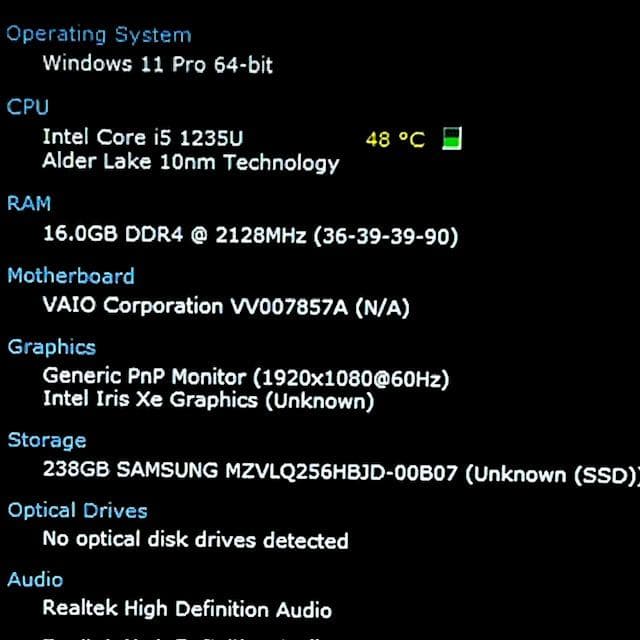 2022《12世代上級ハイスペック》超速SSD！RAM16GB！VAIO