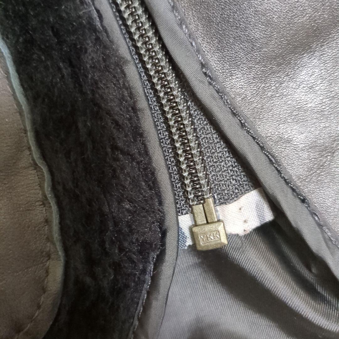 Schott 641シングルライダース ブラック レザー 40