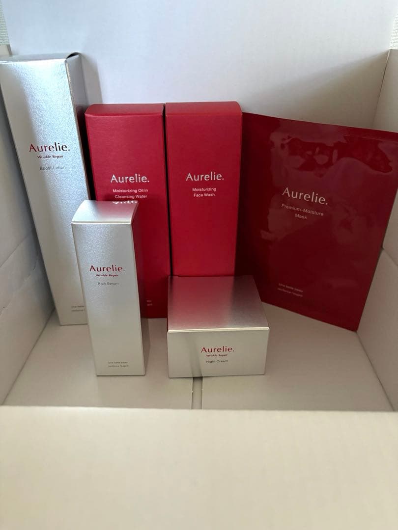 Aurelie プレミアムエイジング集中ケアコース　6点