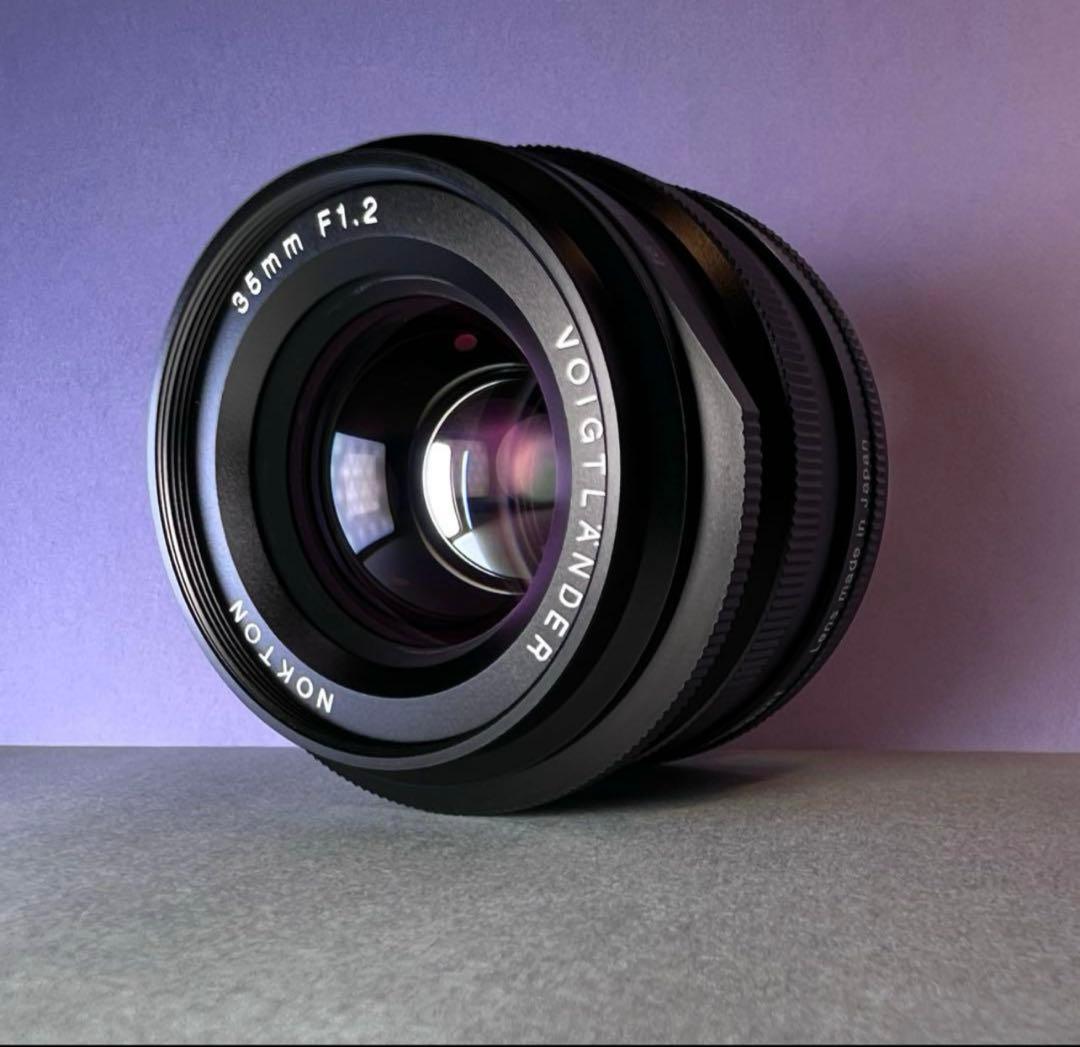美品 フォクトレンダー NOKTON X-mount 35mm F1.2