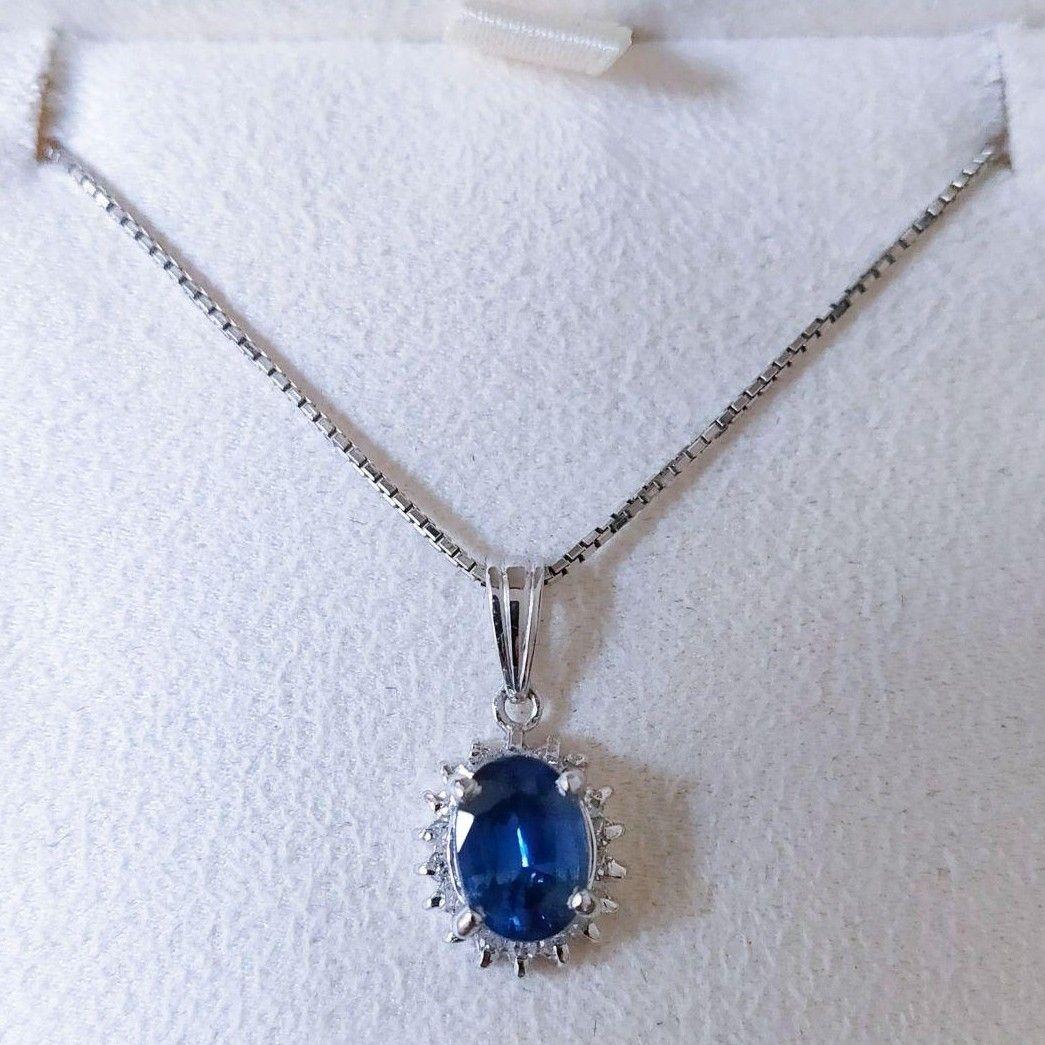 いちいちマーマー パール リング Pt900 サファイア ネックレス