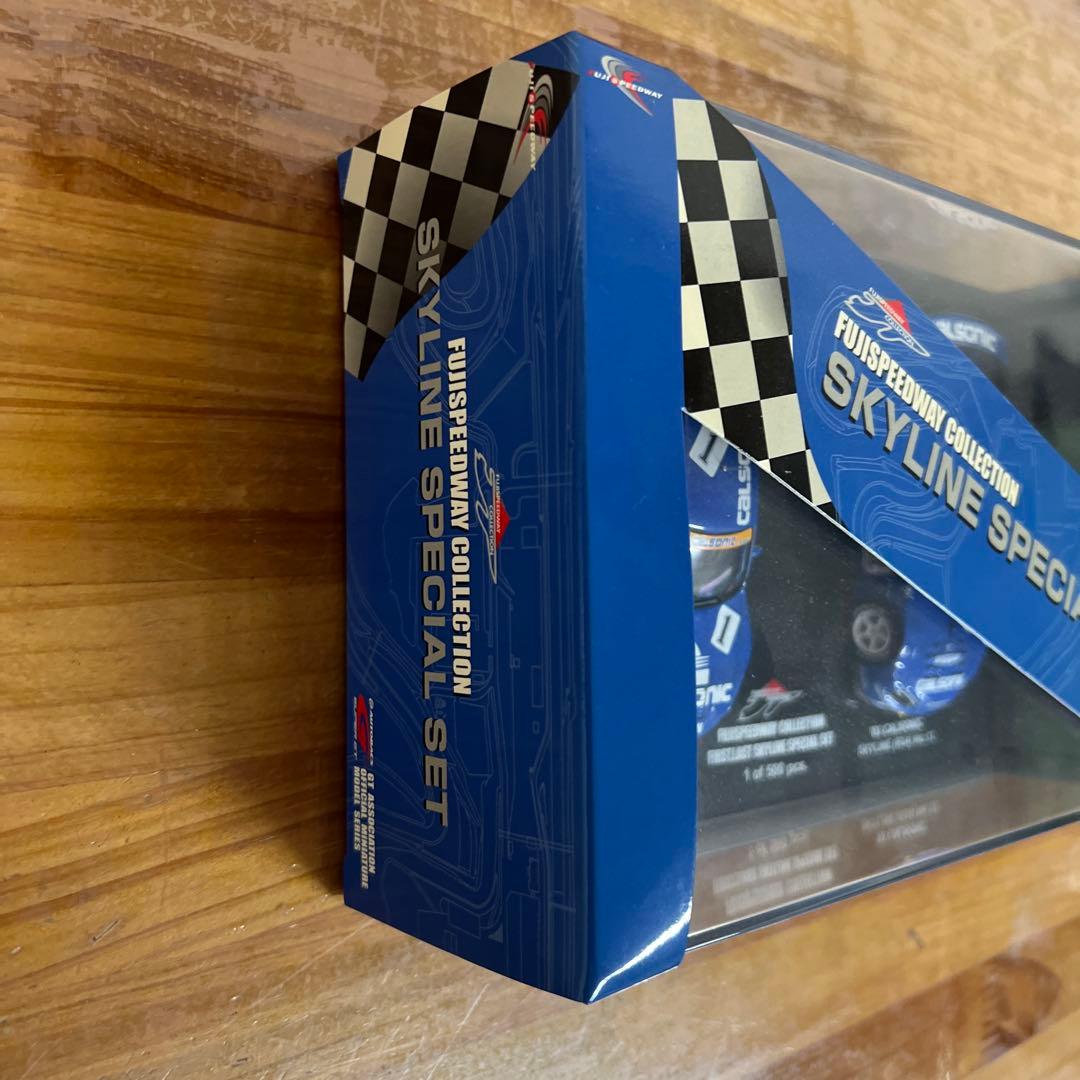ミニカー94 CALSONIC SKYLINE (R32) No.1 特別セット