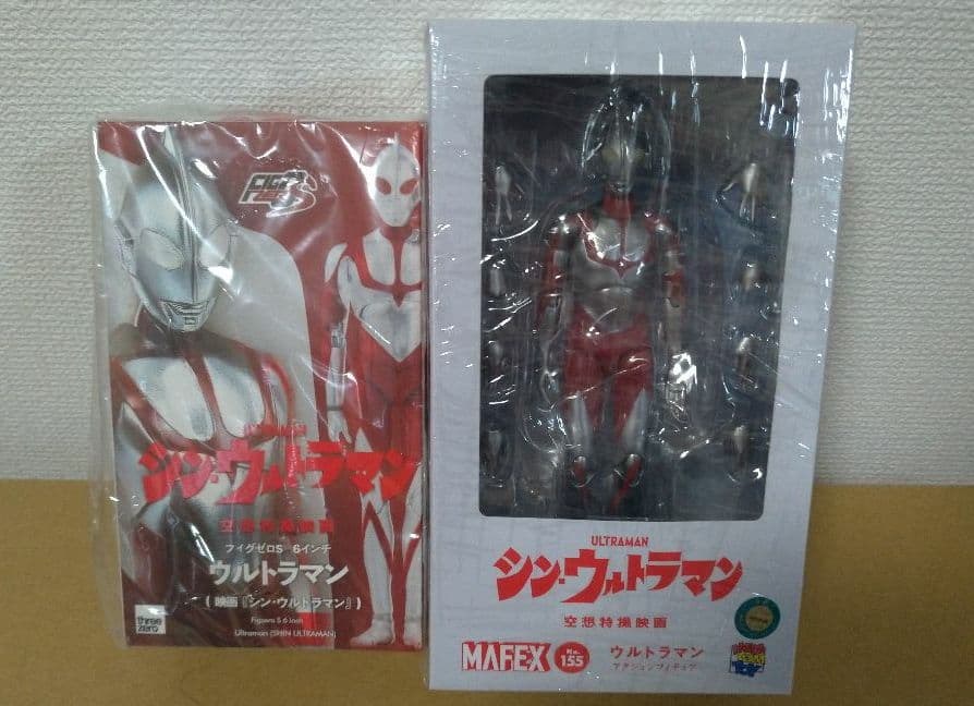 新品　フィグゼロS 6インチ＆ MAFEX マフェックス　シンウルトラマン