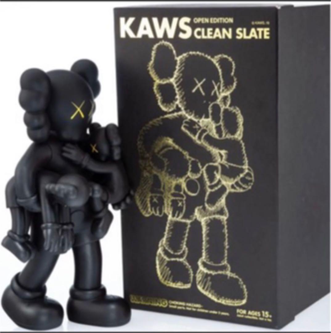 新品未開封　KAWS CLEAN SLATE BLACK