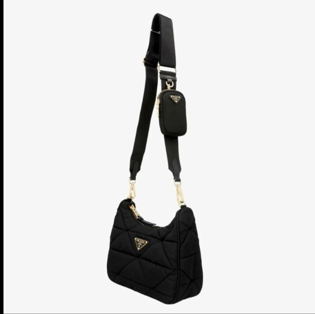 正規品　美品【PRADA】パデッドナイロン ショルダーバッグ