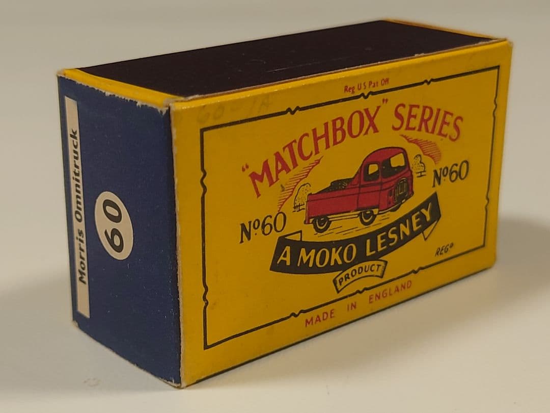 MATCHBOX No.60 MORRIS J2 PICK-UP ※silver