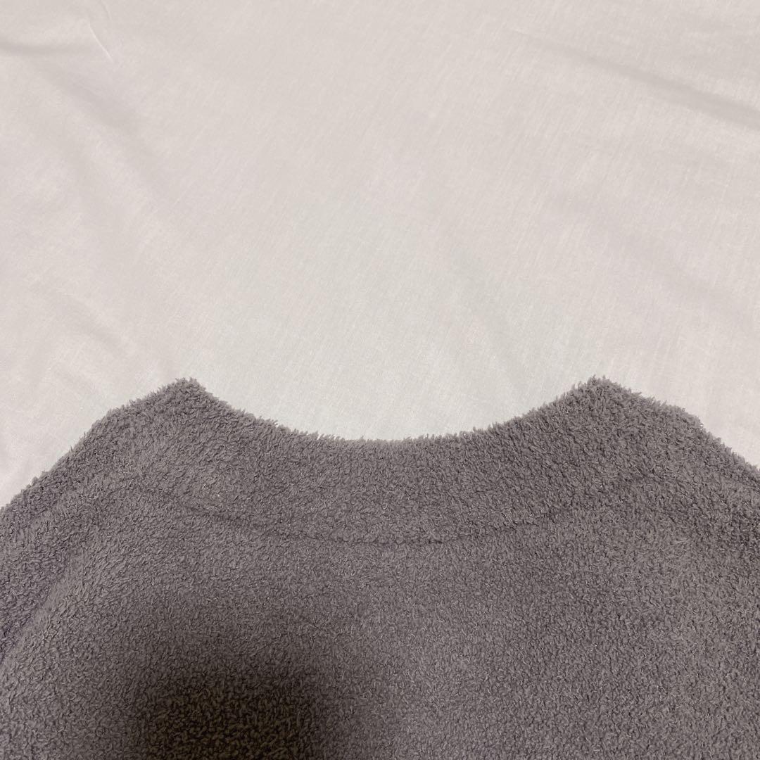 gelato pique トイプードル ジャガード カーディガンXLグレー