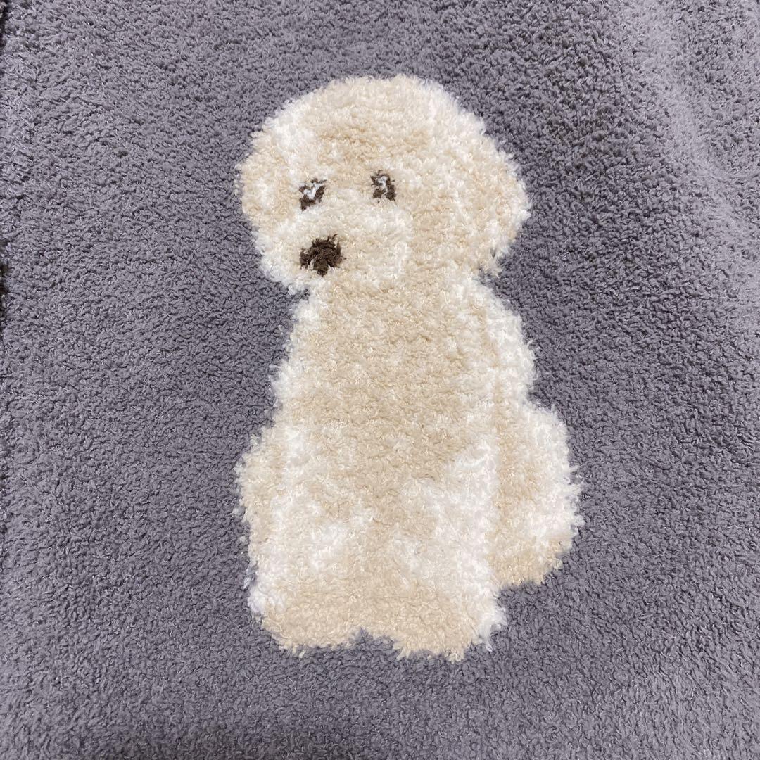 gelato pique トイプードル ジャガード カーディガンXLグレー