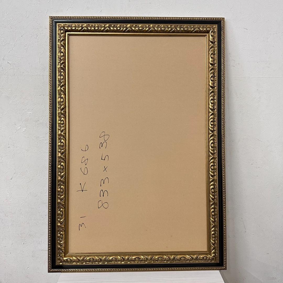 新品　アンティーク調　額縁　油絵額　内寸　820×523