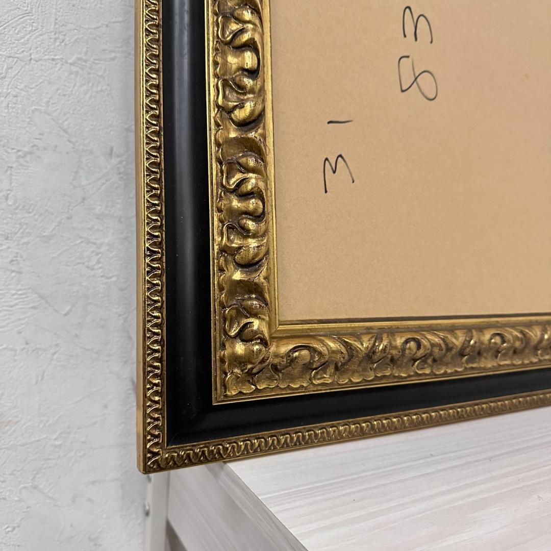 新品　アンティーク調　額縁　油絵額　内寸　820×523