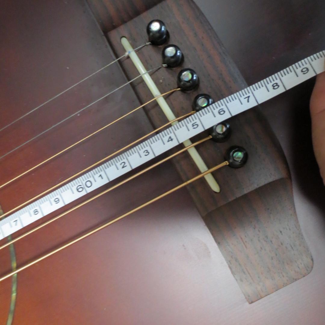 K.Yairi　弦高低く引きやすくトップ単板アコギ