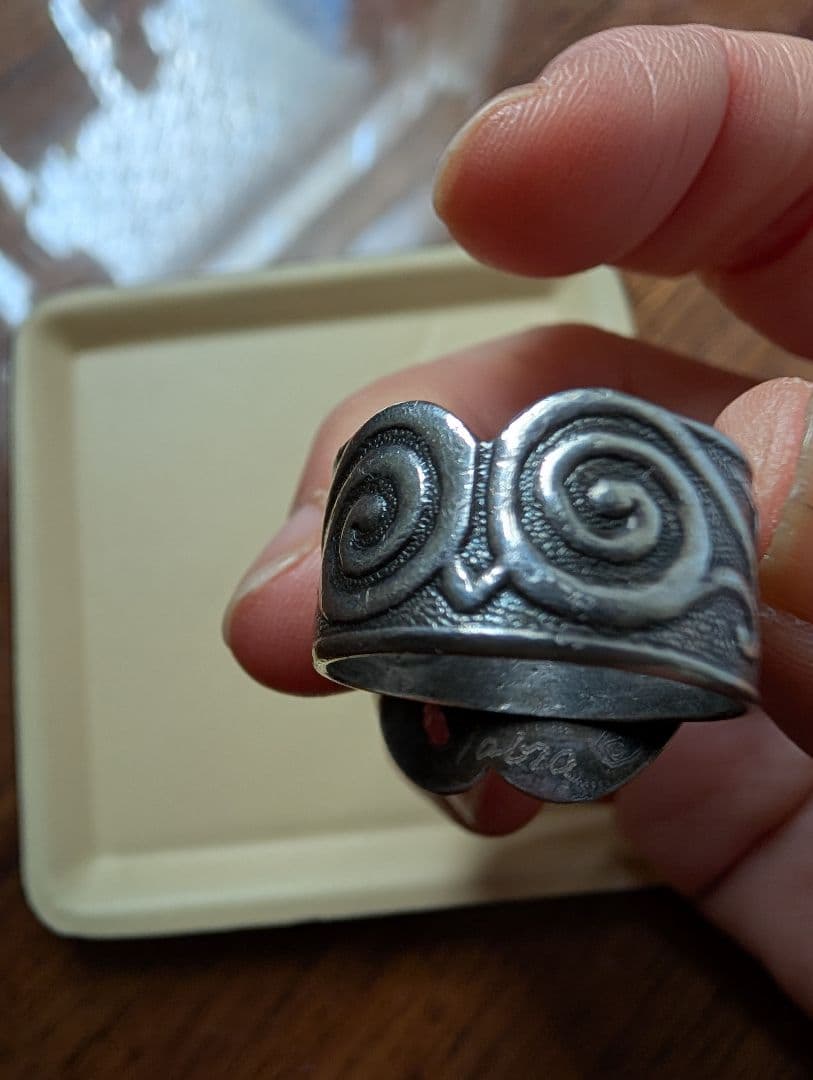 tabra tunoa タブラ　リング　指輪　シルバー　ハンドメイド　レア　希少